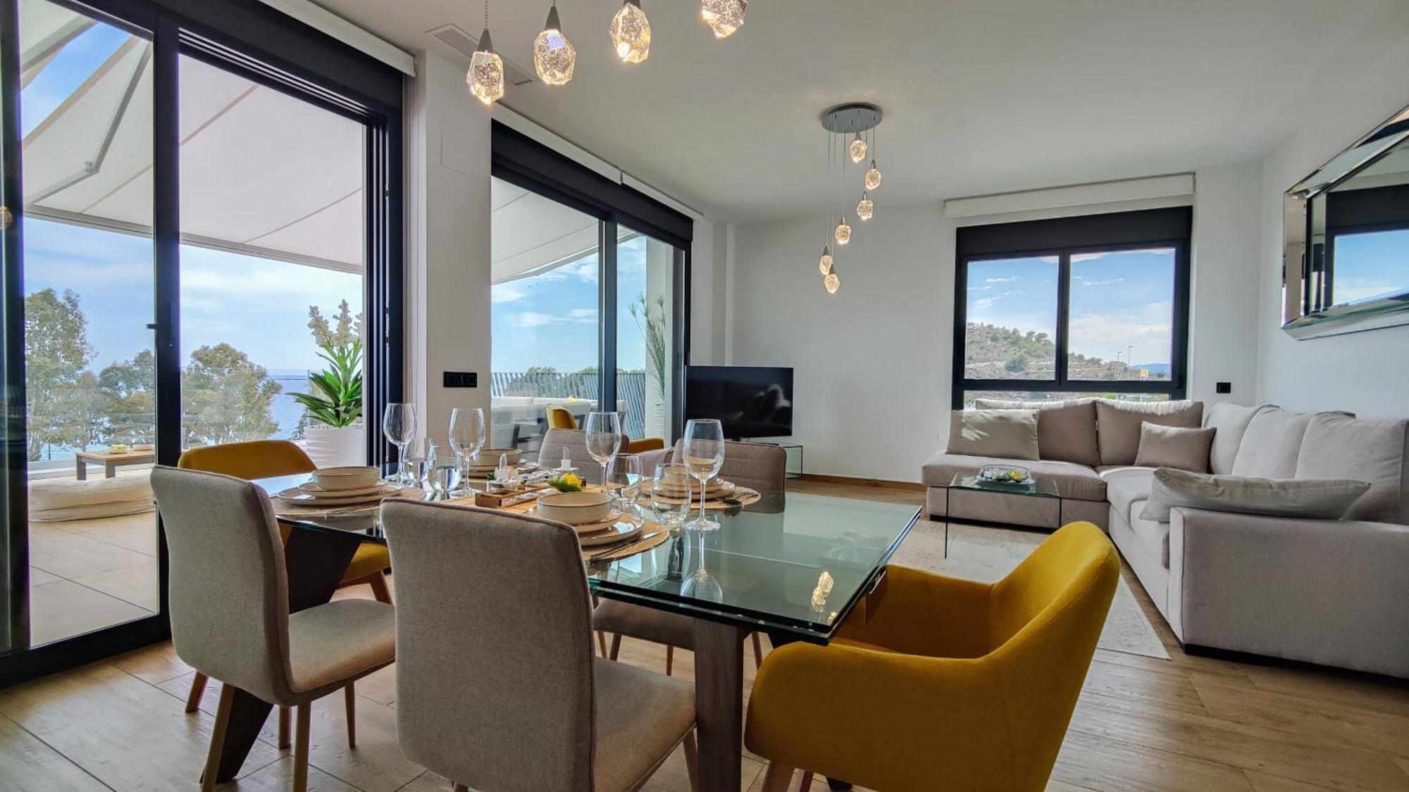 Allonbay Sea Front Luxury Penthouse Вильяхойоса Экстерьер фото